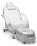 The Cloud 9 is the ultimate in versatility and comfort. The luxurious Cloud 9 will exceed all your expectations. Shown here with an optional scanjet foot spa.ADA Compliant.