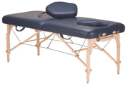 Living Earth Crafts Horizon Pregnancy Table includes table face crade, comfort hole and plug and standard carrycase