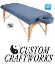 Emerald City Reiki Center: Custom Craftworks Athena Reiki Massage Table Made in USA