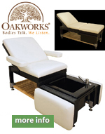 Oakworks Clodough Spa Salon Massage Table