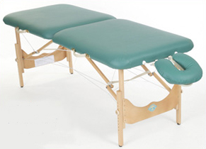 Pisces Productions New Wave II Hardwood Massage Reiki Shiatsu Table