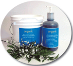 Blue Green Algae & Seaweed Gel Treatment: INGREDIENT HIGHLIGHTS: Organic Botanical Extracts of Calendula, Chamomile, Passionflower & Burdock; Willow Bark Extract; Klamath Blue Green Algae; Organic Rosehip Seed Oil; Aloe Vera Oil; Vitamin E; Essential Oil Fragrance Blend of Bulgarian Lavender; No Harsh Preservatives. Our Blue Green Algae and Seaweed Gel Treatment is a powerful treatment that offers you Klamath Blue Green Algae from the Klamath lakes, and is reported to be the most mineral rich and powerful chlorophyll algae available. Specially selected Certified Organic botanical extracts help to further balance the skin, along with powerful herbal extracts of Sea Kelp and Willow. Certified Organic Rose Hip Seed Oil and Aloe Vera Oil are used to help heal and rejuvenate the skin. Toped off with Bulgarian Lavender Essential oil, a must for everyones skin. Truly a one of a kind formula. This treatment not only cleanses and detoxifies the skin but deposits rich essential minerals, leaving the skin glowing. Use Blue Green Algae & Seaweed Gel Treatment either as a wet spa or shower free treatment. Our Blue Green Algae and Seaweed Gel Treatment is one of our many premier massage products.