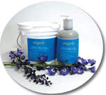 French Green Clay & Algae Face & Body Masque: INGREDIENT HIGHLIGHTS: Organic Botanical Extracts of Lavender, Chamomile, Blue Malva Flowers, Hibiscus & Calendula; Organic Aloe Vera; French Green Clay; Klamath Blue Green Algae; Vitamin E; Essential Oil Fragrance Blend of Bulgarian Lavender; No Harsh Preservatives. Our French Green Clay and Algae Face and Body Masque is a powerful masque that offers you French Green Clay directly imported from France, a powerful nutritive rich clay that helps cleanse and detoxify the skin. Klamath Blue Green Algae is added from the Klamath lakes, and is reported to be the most mineral rich and powerful chlorophyll algae available. Specially selected Certified Organic botanical extracts help to further balance the skin. Truly a one of a kind formula. This masque not only cleanses and detoxifies the skin but deposits rich essential minerals, leaving the skin glowing. Use French Green Clay & Algae Face & Body Masque either for spa or in home use. Our French Green Clay and Algae Face and Body Masque is one of our many premier massage products.