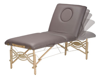 Earthlite Spirit Tilt Portable Massage Table with Scroll Endplates